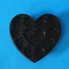 heart shaped empty packaging chocolate plastic insert tray