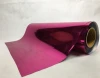 Heat PU flex heat transfer vinyl film, colorful glitter metallic and holographic heat transfer film