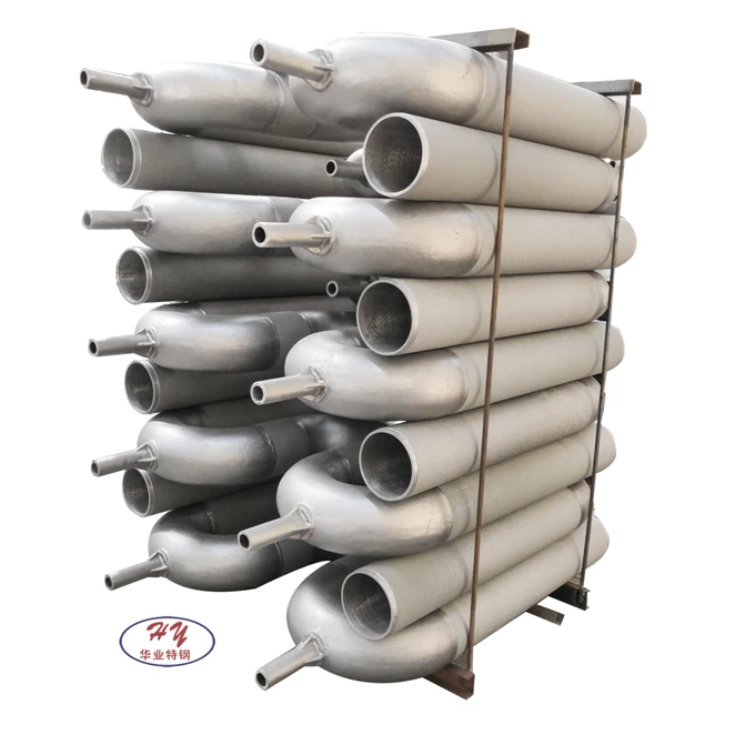 Heat resistant centrifugal casting radiant tubes in steel plant