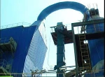 Heat transfer oil pipeline gypsum powder plant machine