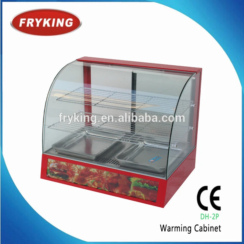 heated display cabinet /glass food warmer(3 layers)