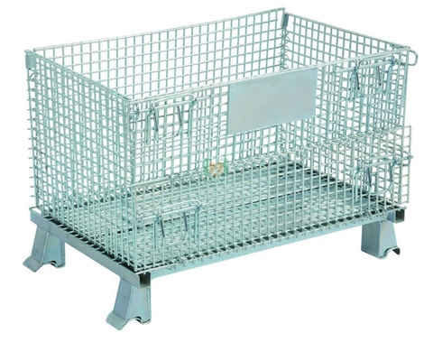 Buy Heavy Duty Industrial Stackable Storage Containers Metal Pallet ...