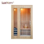 Hemlock 2 person outdoor traditional sauna room factory sauna steam shower room