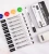 Import High performance smooth writing 10pcs/pack 3mm width dry erase whiteboard pen white board markers from China
