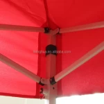 High quality 1.5x1.5M Small exhibition advertising strong Gazebo trade show Tent With High Peak Roof Top portable folding tent