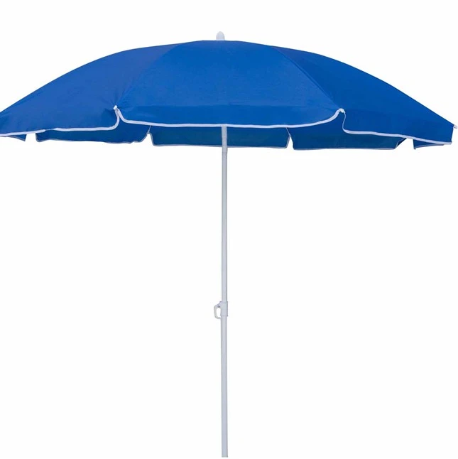High quality 1.8m stainless steel pole beach umbrella  patio umbrellas