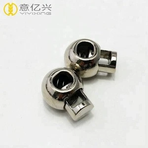 high quality 8mm metal cord stopper draw cord stopper