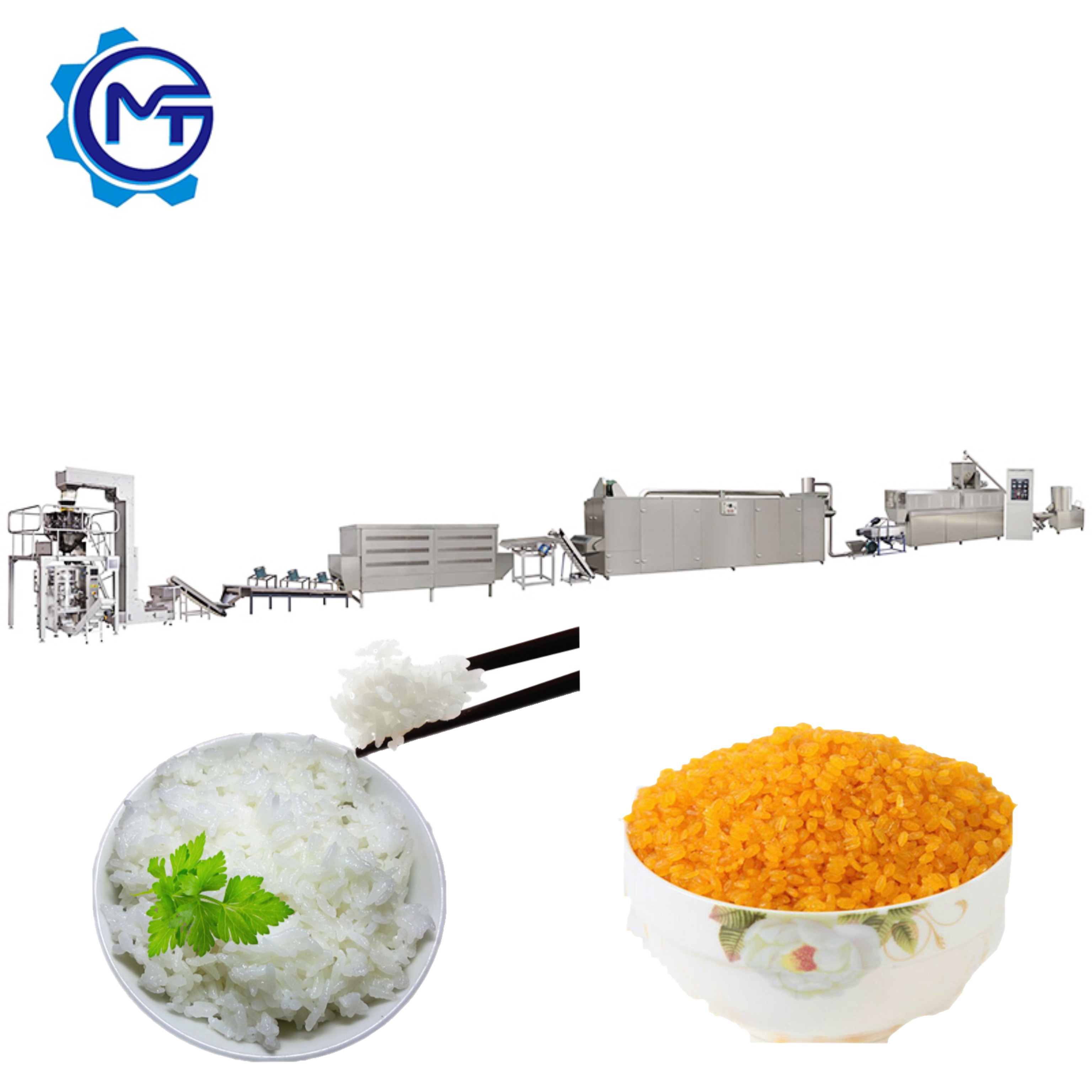 High Quality automatic nutritional rice plant instant rice making machine