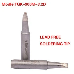 High quality Best lead free soldering iron tips for soldering station TGK-900M-3.2D