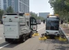 High quality China factory street sweeper, sanitation road sweeper/road sweeping machine/Cleaning Equipment Commercial