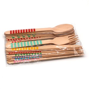 High Quality Compostable Designs Colorful Wooden Dinnerware Healthy