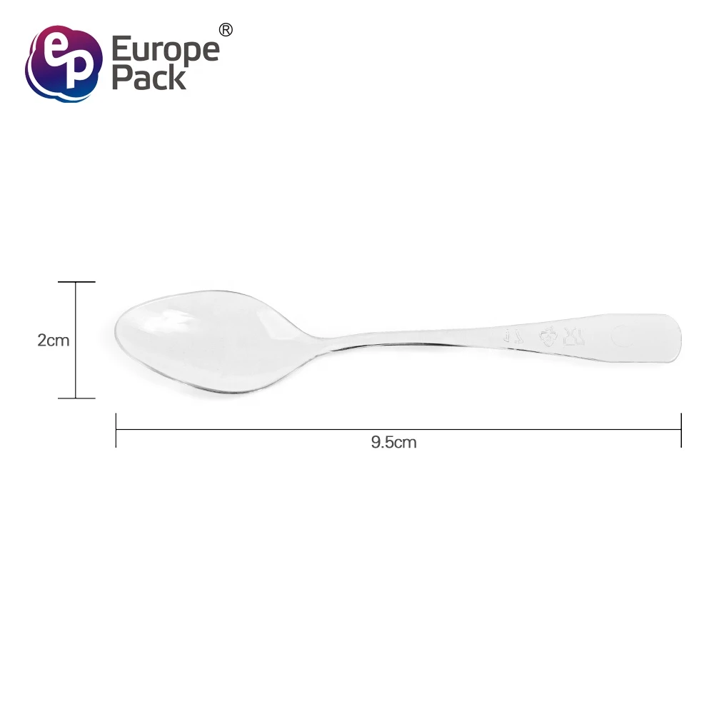 High quality customized usable ps disposable plastic honey spoon set