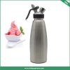 High Quality Dessert Tools 1L stainless steel whipped cream dispenser with 3 decorating tips