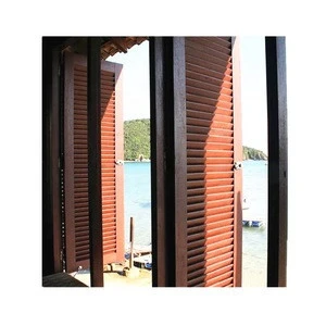 High quality durable aluminum outdoor plantation shutters