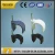 Import High quality electrical wire square and circle nail cable clips CHR-3MM from China