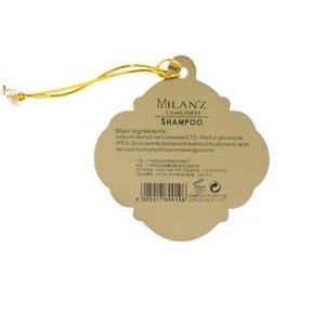 High quality garment paper label hangtag swing tag
