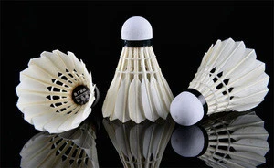 High Quality Goose Feather Badminton For Tournament