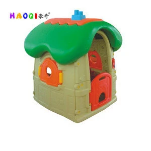 High quality indoor children plastic playhouse for Mushroom cubby