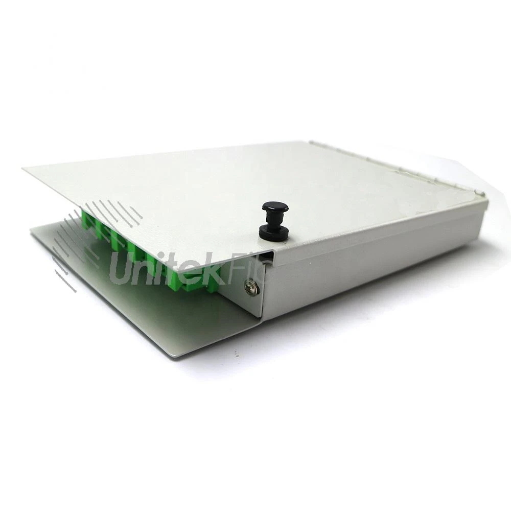 High Quality Indoor FTTH Terminal Box with SC ST LC FC Connectors Junction Wall Mount Fiber Optic Patch Panel