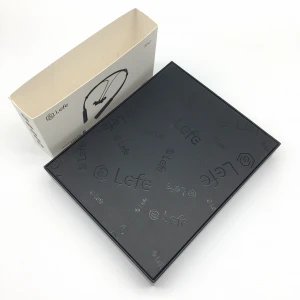 High Quality Matt Lamination Custom Headphone Packaging Gift Box Paper Board Protection Cardboard Rectangular Eco-friendly OEM