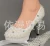 Import High Quality Pointed Toes Lace Pearls Women Wedding Shoes With Ribbons Lace Up Ladies Party/Dress Shoes Size EU35-42 WS01 from China