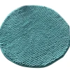 High Quality Soft Absorbent Round Chenille Bath Mats