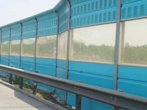 High quality steel sound barrier fence  noise control barrier