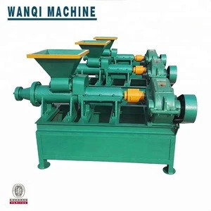 High strength charcoal briquette extruder machine, barbecue charcoal making machine with WANQI brand