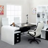 High Tech Executive Office Desk Latest Design Wooden Modern I shaped Office Desk