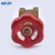 Import High technology brass stem gate valve price list with red handwheel from China