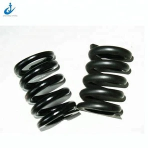High-temperature steel hot coiled compression spring