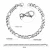 Import Hip-hop new stainless steel chain, simple exaggeration fashion men and women titanium steel bracelet from China
