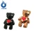 Import Home Decoration Mini Cute 3D Gold Plating Bear Shaped Fridge Magnet from China