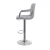 Import home  furniture restaurant modern armrest high back bar stool lift Swivel fabric  bar chair from China