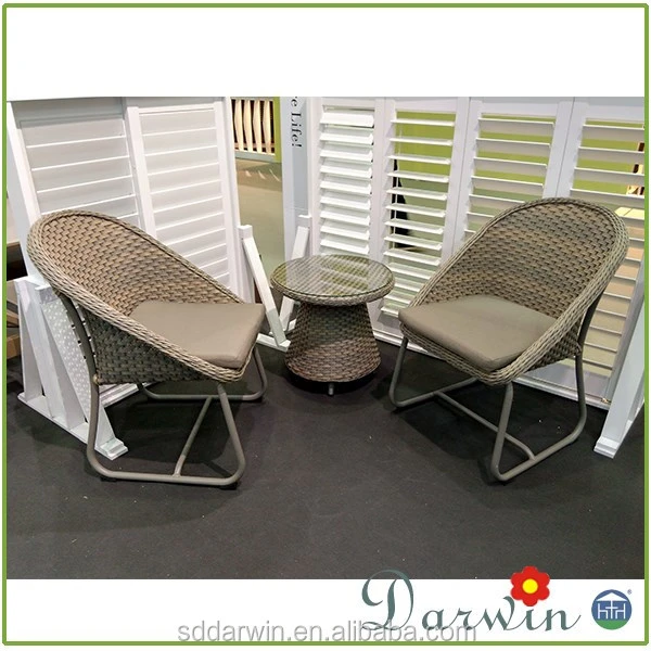 Home Or Shop Use Modern Design Garden  Coffee Table and chair