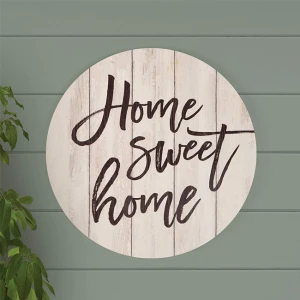 Home Plaque Sign Home Sweet Home Sign Urban Country Farm House Craft