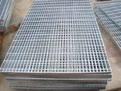 Hot DIP Galvanized Compound Bar Grating Steel Floor Grating with Checkered Plate