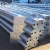 Hot dip galvanized steel structures with fabric covered