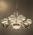 Import Hot nordic style luxury hotel home decoration LED crystal contemporary lighting from China