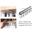 Import Hot Sale High Quality Multi-function Nail-free Iron Cabinet Storage Rack Kitchen Hanging Hook from China