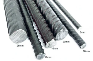 Hot Sale HRB400 8mm 10mm 12mm Steel Rebar / steel iron rods For Construction
