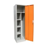 Hot sale mini single door staff clothing wardrobe storage steel locker