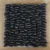 Import Hot sale natural tumbled polished black pebble stone for landscaping and garden decoration from China