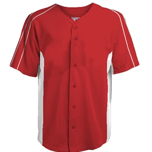Hot Sale new arrivals embroider custom fan promotional baseball jersey