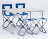 Hot sale portable picnic outdoor camping folding table and chairs set