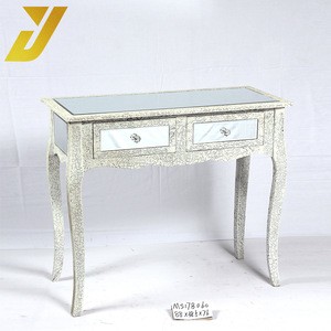 hot sale shabby retro wood and mirror console table