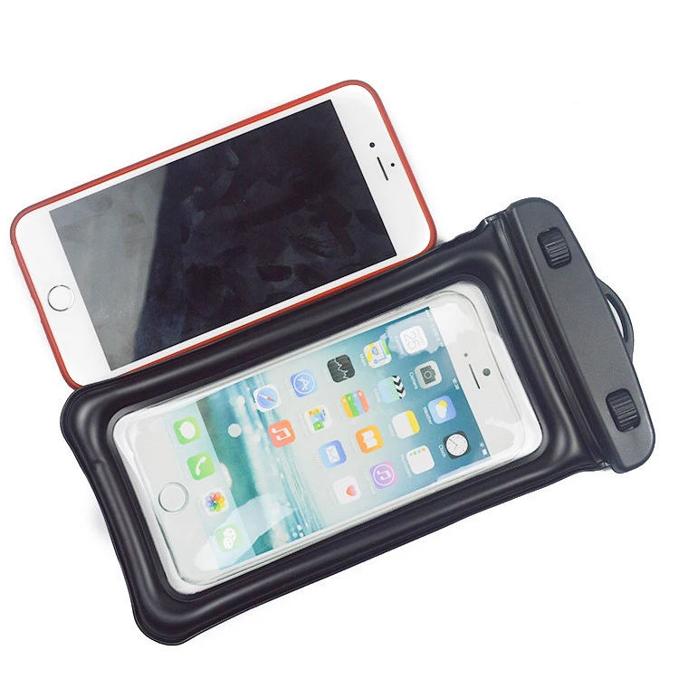 Hot Sale Suntour Universal Waterproof Phone Case Clear Pouch Bag  IPX8 Certificate with Lanyard