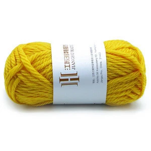 hot sale wool yarn super chunky wool dyed choose color hand knitting yarn