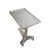 Import Hot sales 304 stainless steel  hospital hydraulic mayo table over bed table with wheels from China