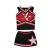 Import Hot Sales latest design Comfortable wholesale custom sublimated Basketball Cheerleader Uniform from China